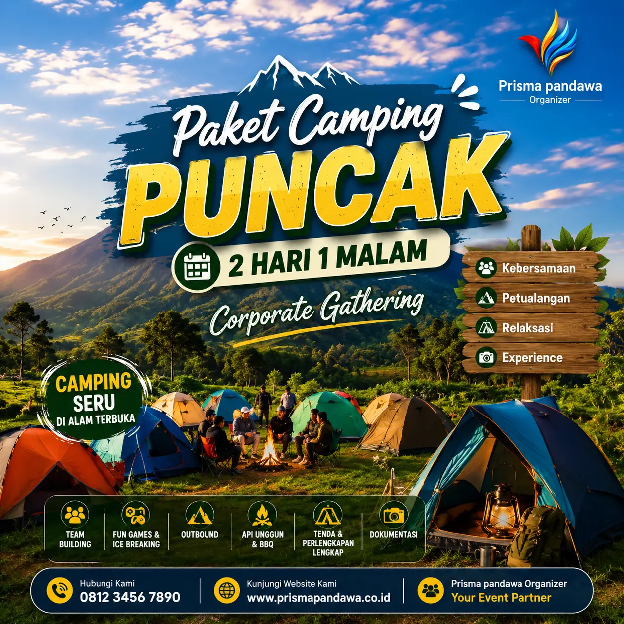 Paket camping puncak bogor