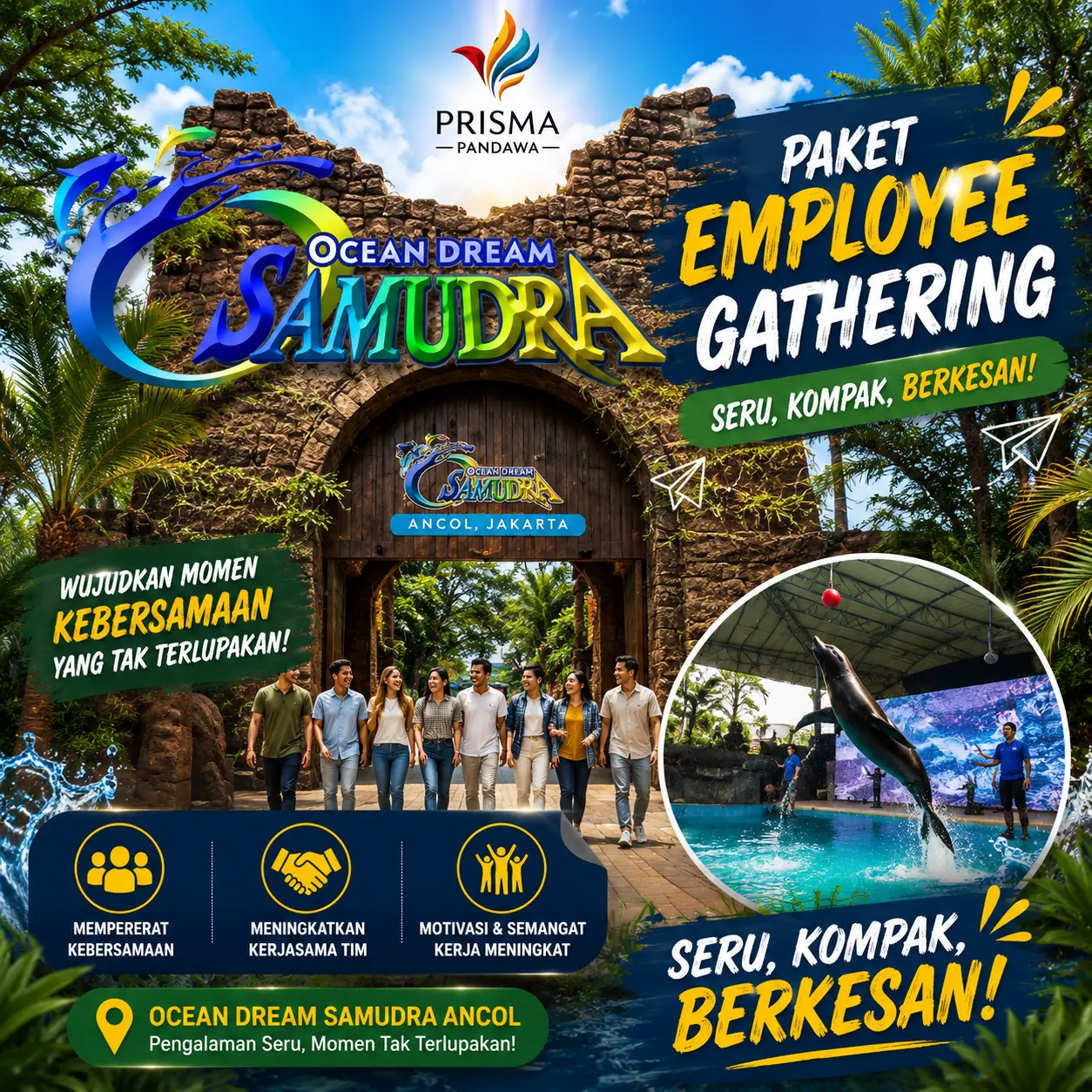 Paket gathering ocean dream ancol
