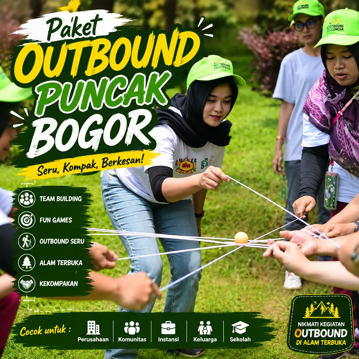 Paket Outbound Puncak Bogor