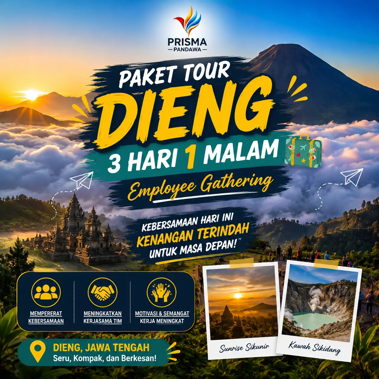 Paket tour dieng