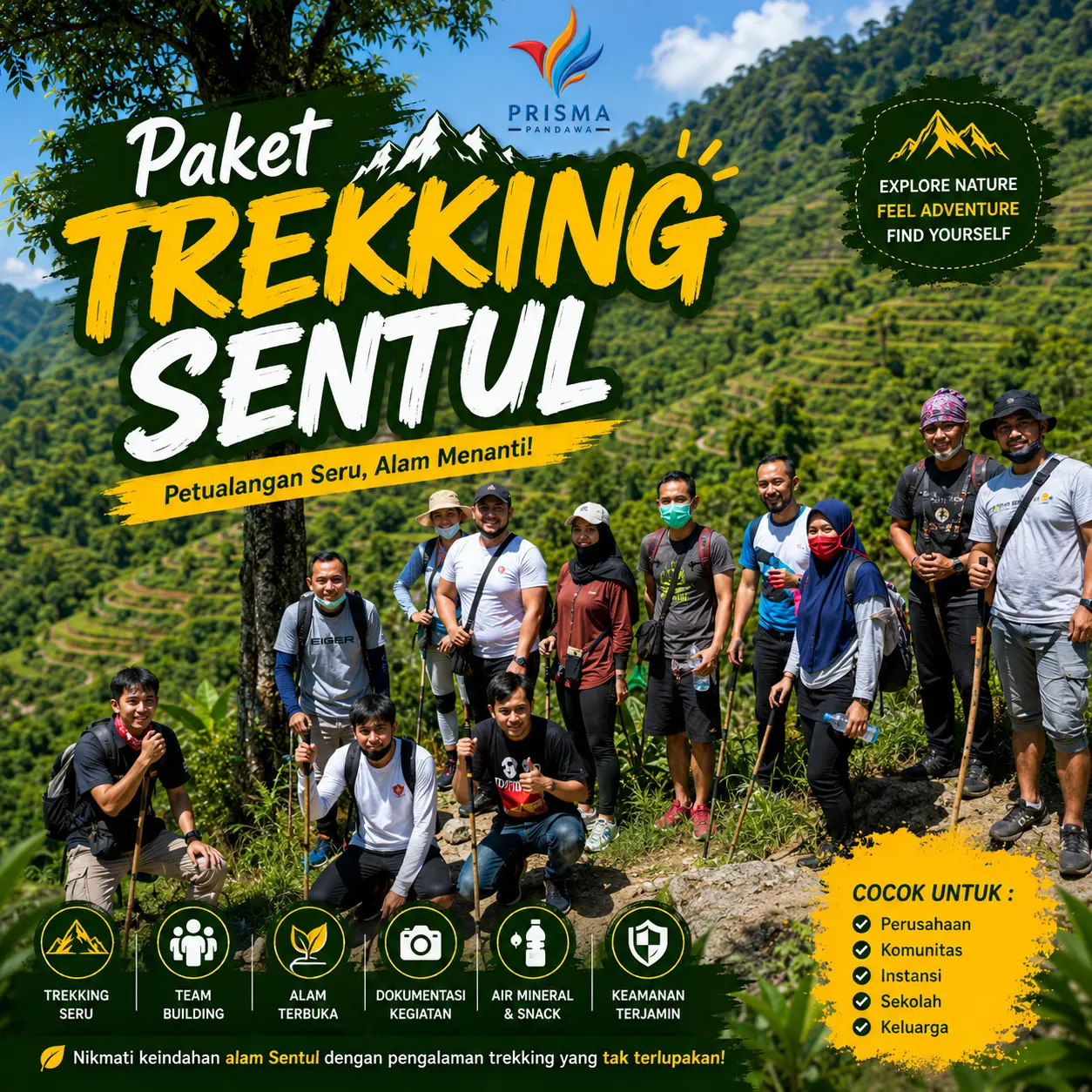 Paket Trakking Sentul