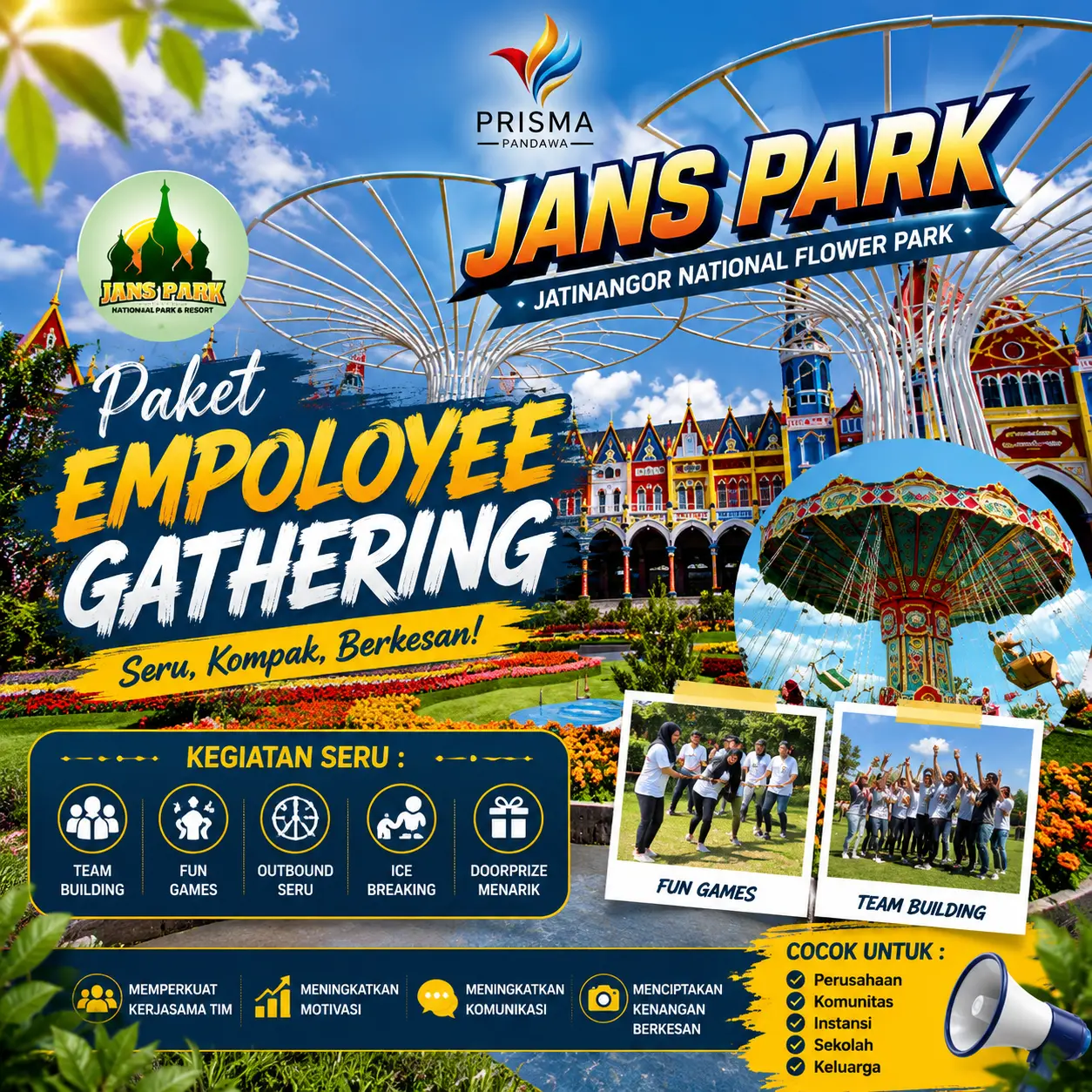 Paket Gathering Jans Park Bandung