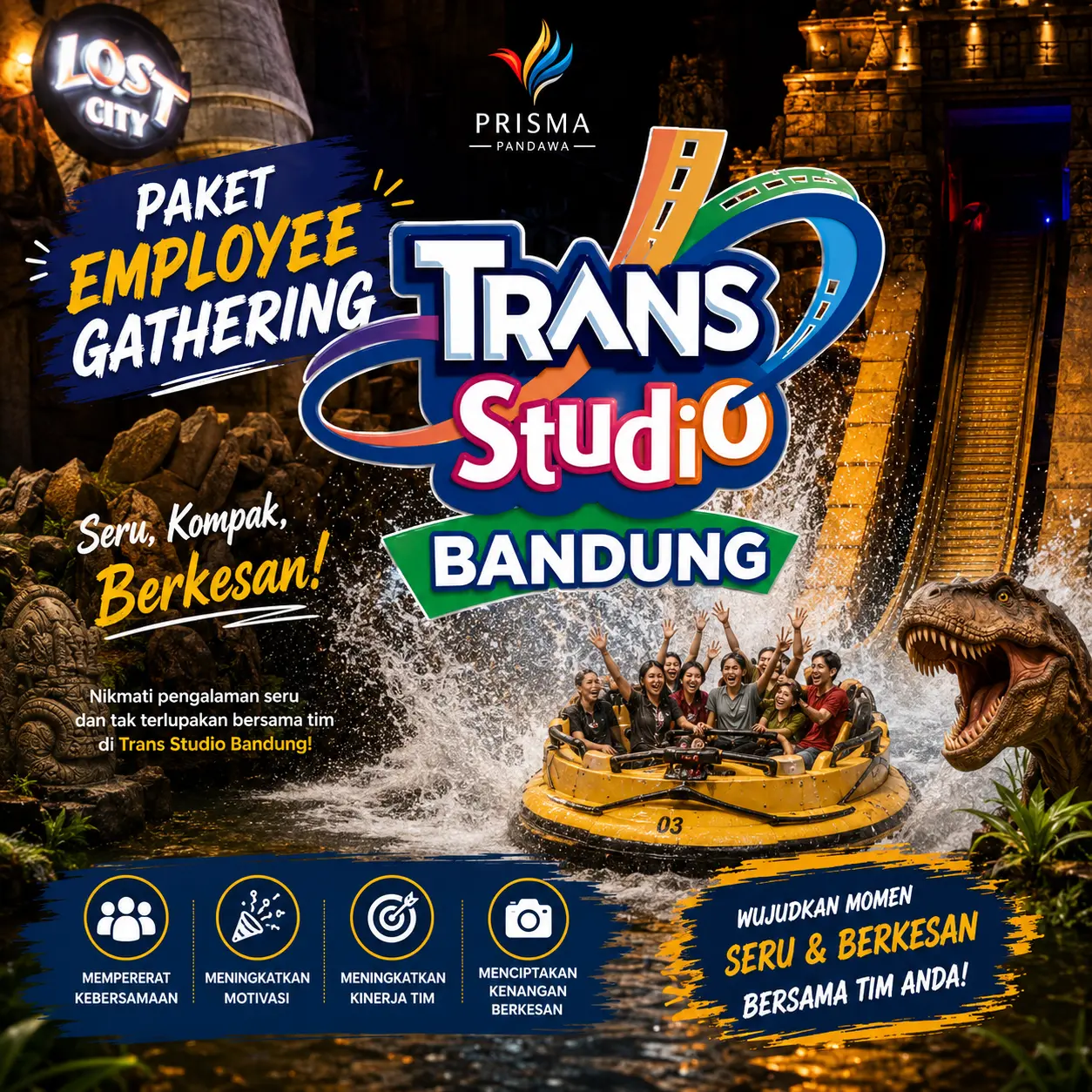 Paket gathering trans studio