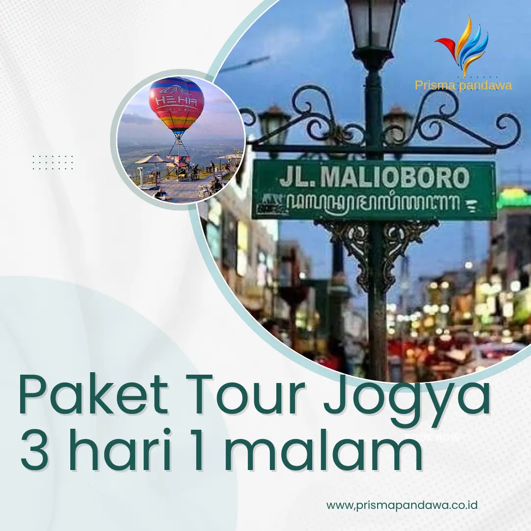 Paket tour jogya 3 hari 1 malam
