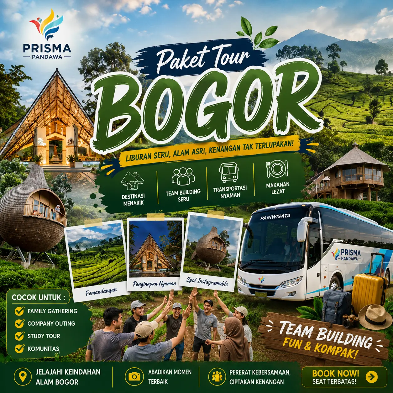 Paket Tour Bogor 2 Hari 1 Malam
